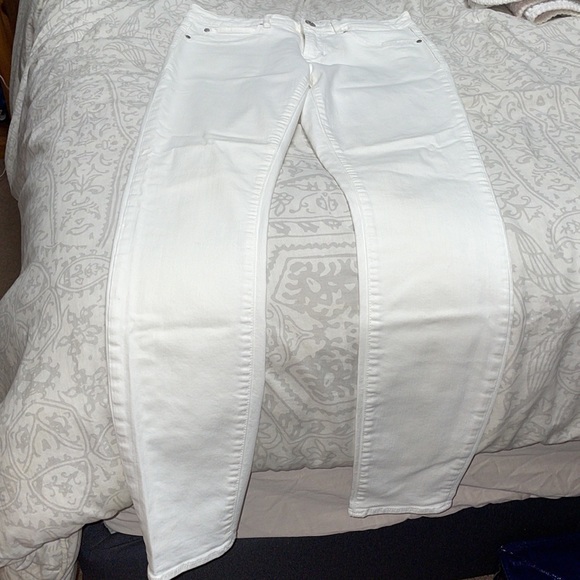 Articles of Society Mid Rise White Skinny Jeans - Picture 3 of 9